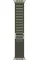 Apple Watch Ultra 49mm Titanium Case with Green Alpine Loop Large